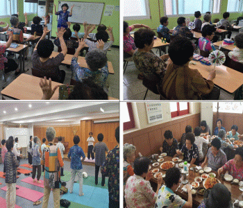 아름다운 황혼 8월 더운 여름날 ~ 이미지