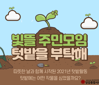 [주민모임 발굴 및 지원사업] 빛뜰모임 텃밭활동 이미지