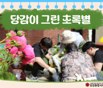 [당감이 그린 초록별] 초록화단 조성 이미지